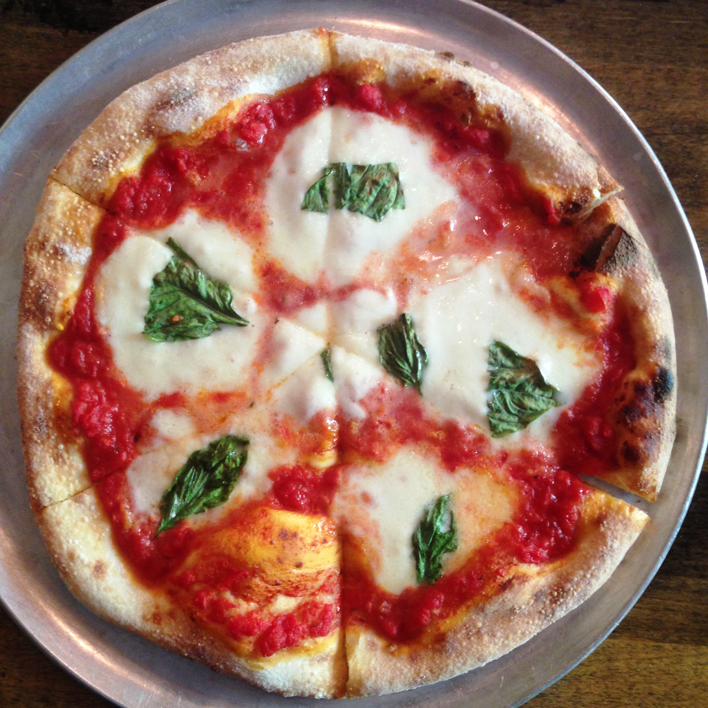 Margherita Pizza at Stonehouse Williamsport