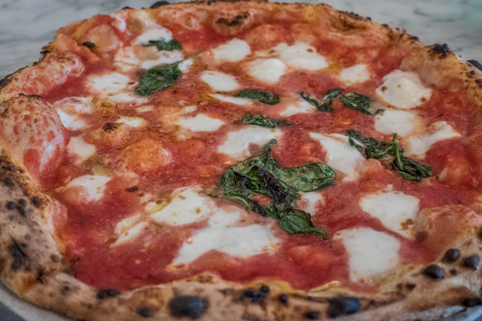 Margherita Pizza at Motorino East Village