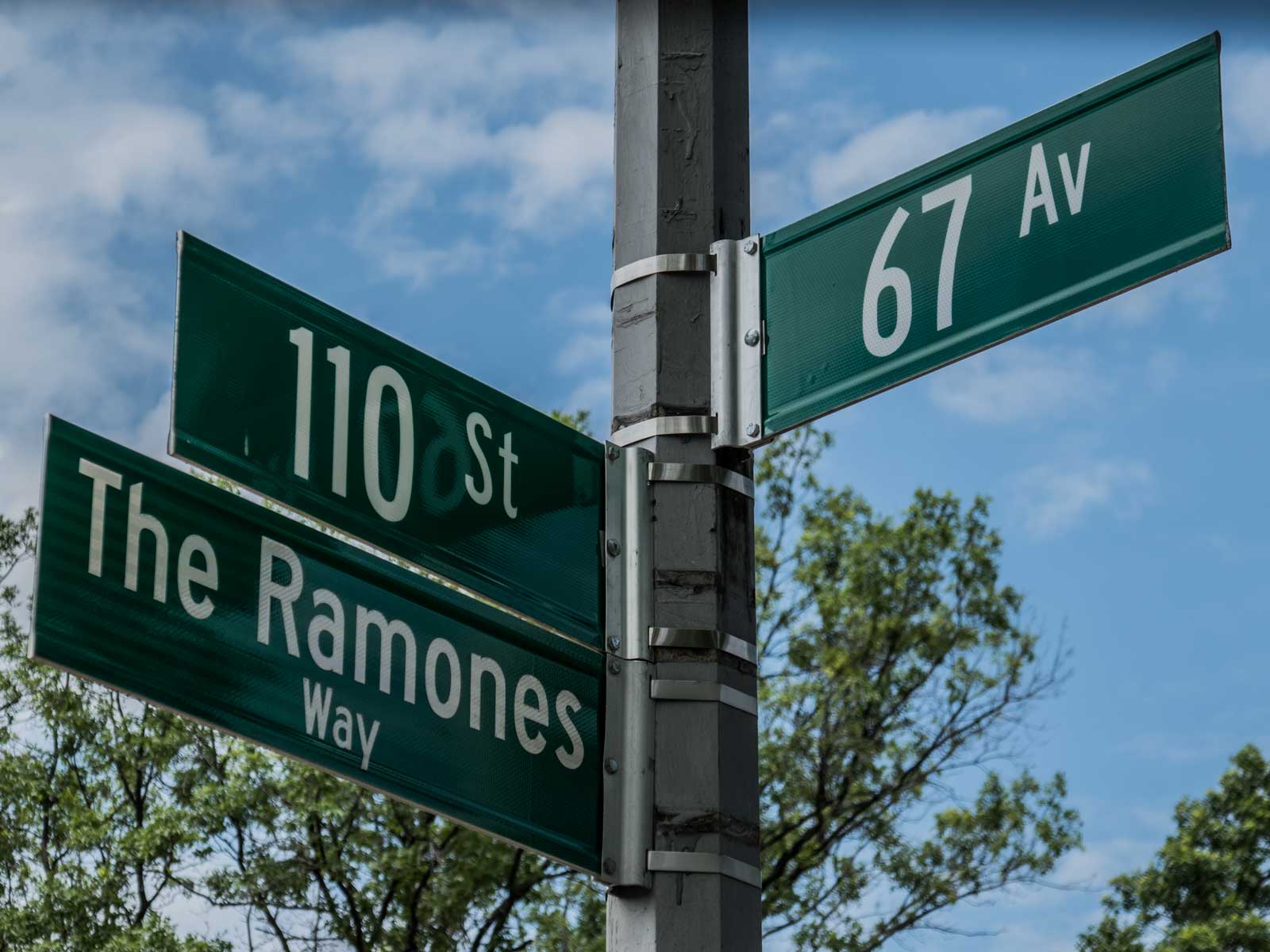 The Ramones Way Forest Hills High School Queens New York City