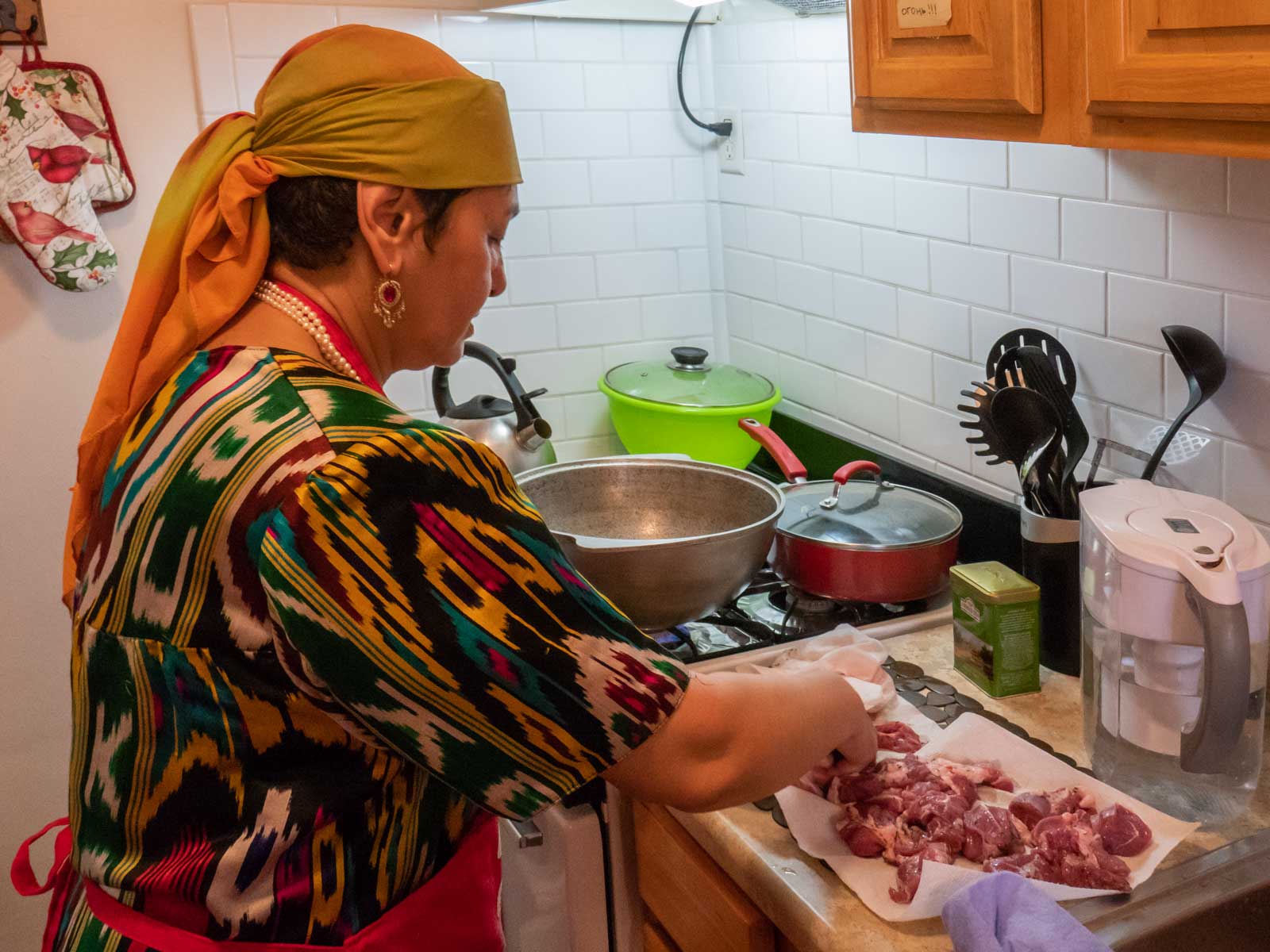 Damira Uzbek Cooking League of Kitchens by Brian Cicioni