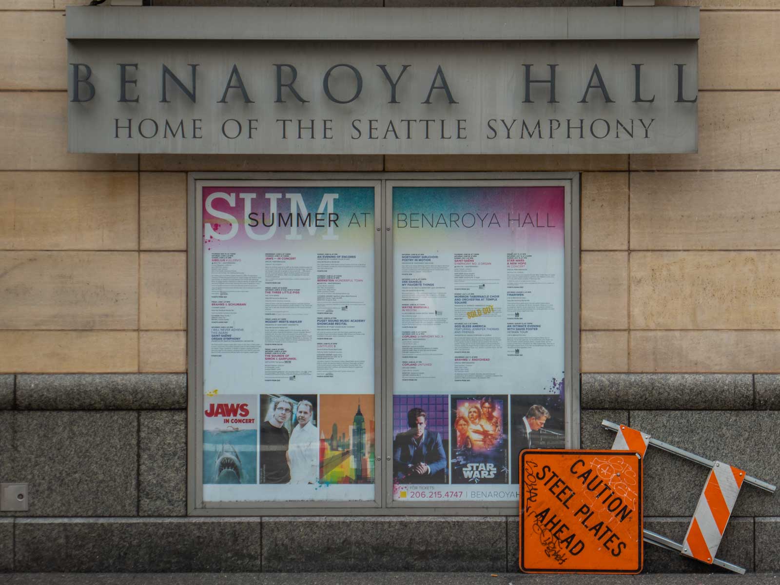 Benaroya Hall Seattle Washington