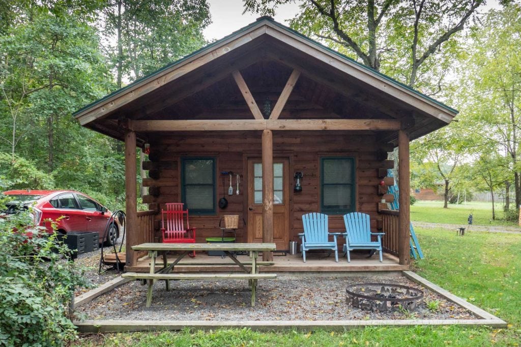 Review of the Finger Lakes Mill Creek Cabins in Lodi, New York