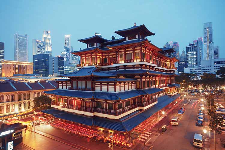 Chinese Temples and Buddhist shrines in Singapore