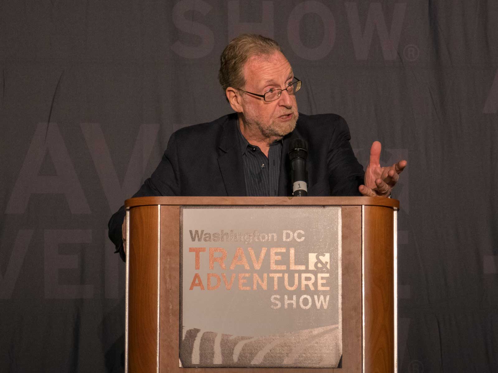 Peter Greenberg at the 2018 DC Travel & Adventure Show