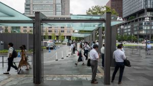 Tokyo Station Hotel bus stop