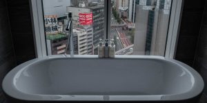 bathtub at Shibuya Stream Excel Hotel Tokyu