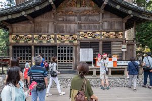 Three Monkeys Toshugu Shrine Nikko