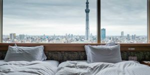 Tobu Hotel Levant room with Tokyo Skytree view