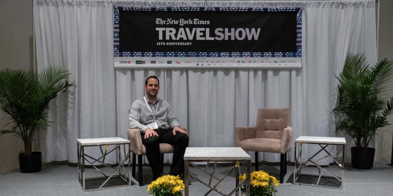 My Meet the Experts session at the 2020 New York Times Travel Show