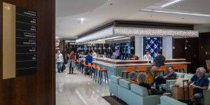 Etihad First & Business Class Lounge at Gate AUH International Airport Abu Dhabi