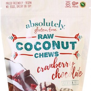 raw coconut chews cranberry