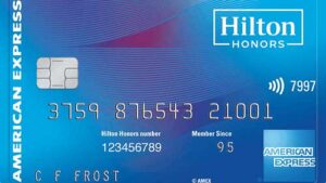 travel credit cards Hilton Honors American Express