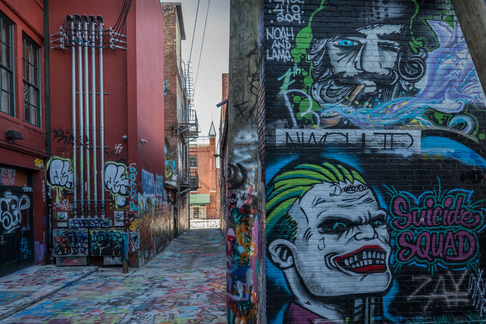 graffiti alley Baltimore