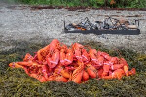 Lobster Boil Burnt Island Maine