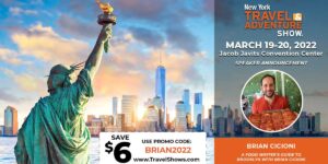 I'll be speaking at the 2022 New York Travel & Adventure Show