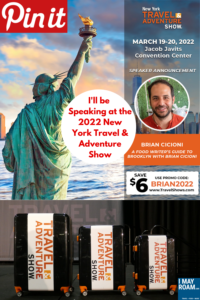 Pinterest I'll be speaking at the 2022 New York Travel & Adventure Show