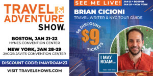 I'll be speaking at the 2023 New York Travel & Adventure Show