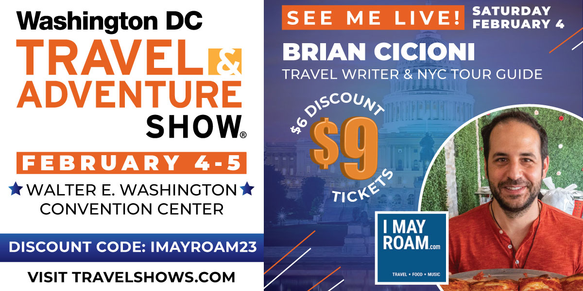 I’ll be speaking at the 2023 DC Travel & Adventure Show
