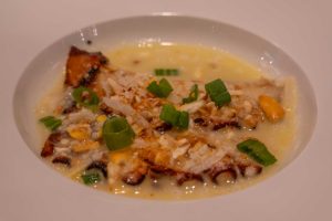 octopus from Mutuo Sheraton Puerto Rico San Juan photo by Brian Cicioni