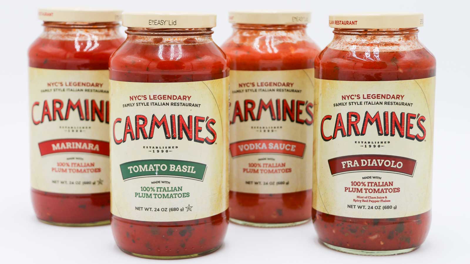 Carmine's sauces photo credit Carmine's NYC 1600x900 Carmine's sauces photo credit Carmine's NYC